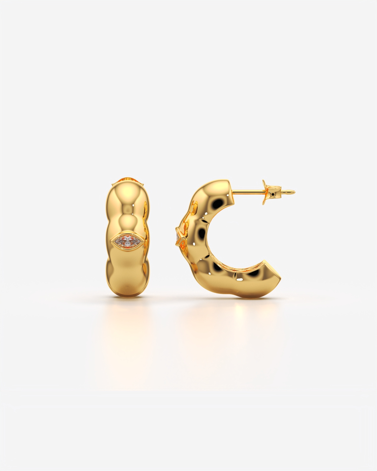 Plating option: 18K Gold