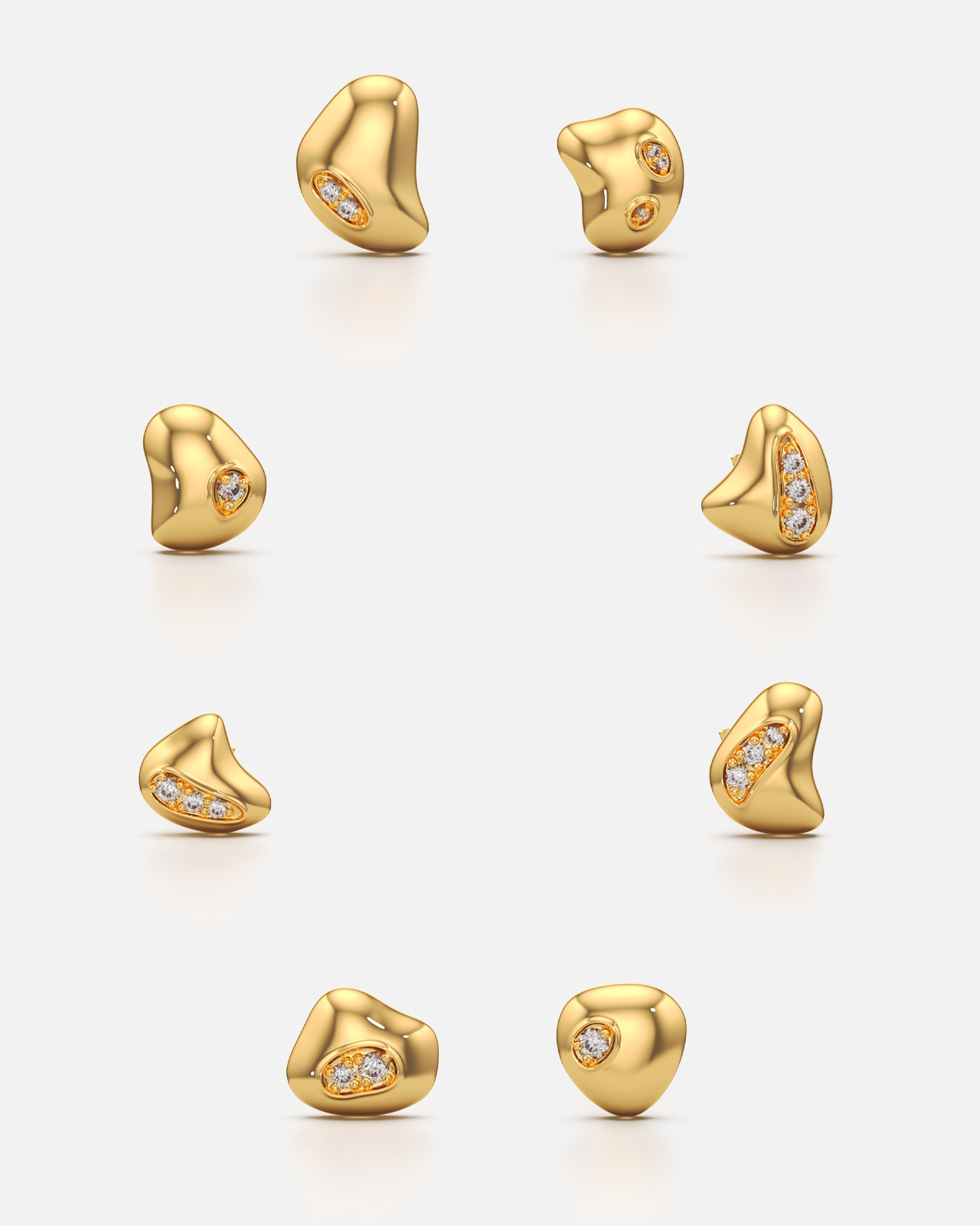 Plating option: 18K Gold