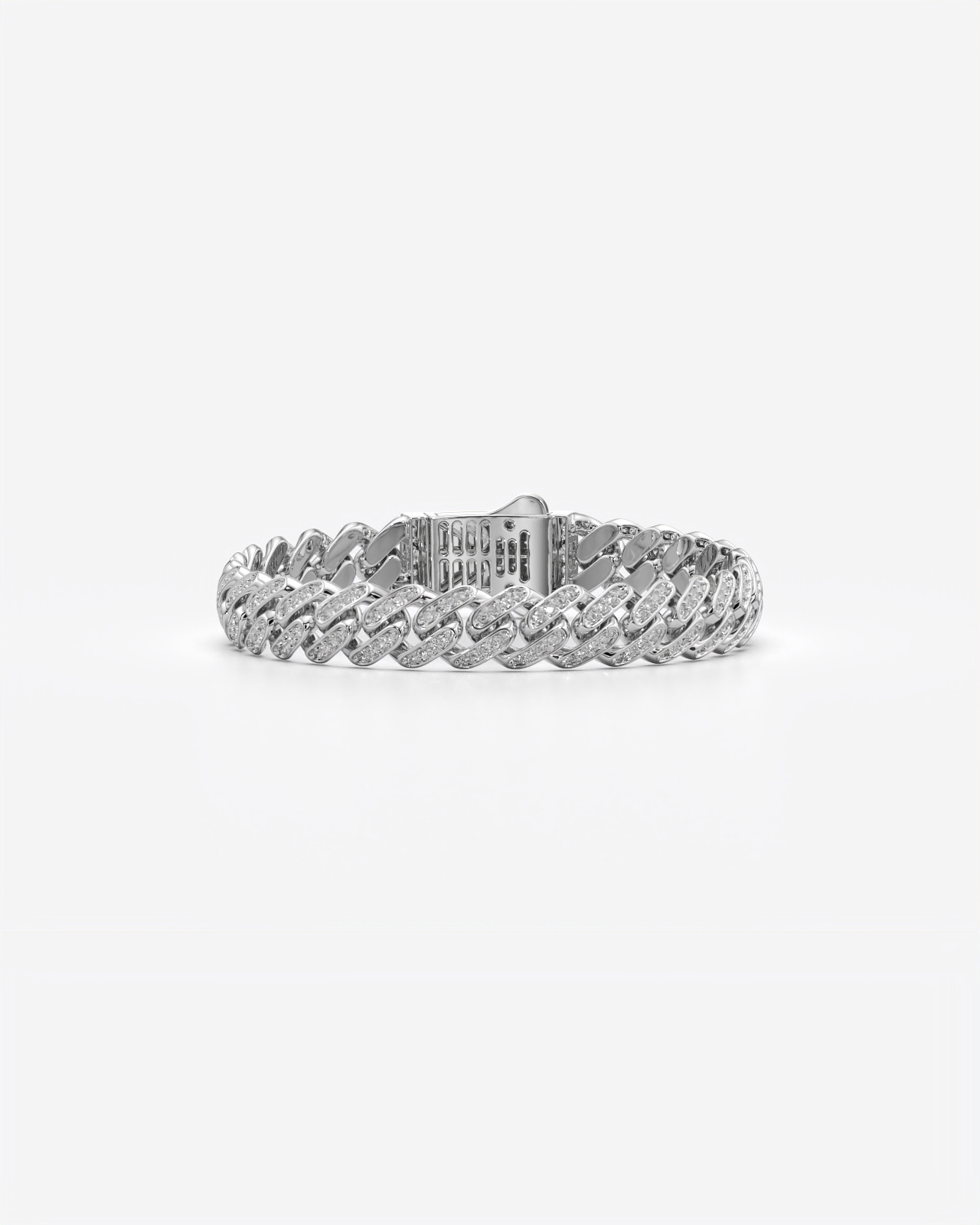 Iced Cuban Link Men's Bracelet