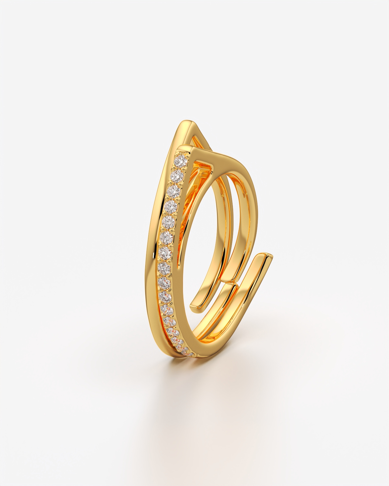 Plating option: 18K Gold